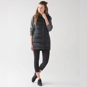 Lululemon Long Goose down Vest
